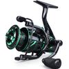 Sougayilang Fishing reels Light Weight Saltwater Spinning Reel - 39.5 LB Carbon Fiber Drag,12+1 BB Ultra Smooth All Aluminum Inshore Reel for Saltwater or Freshwater-4000 view 1