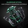 Sougayilang Fishing reels Light Weight Saltwater Spinning Reel - 39.5 LB Carbon Fiber Drag,12+1 BB Ultra Smooth All Aluminum Inshore Reel for Saltwater or Freshwater-4000 view 4