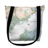 Betsy Drake TY11371M 16 x 16 in. Lake Borgne & Approaches Louisiana Nautical Map Tote Bag - Medium view 1