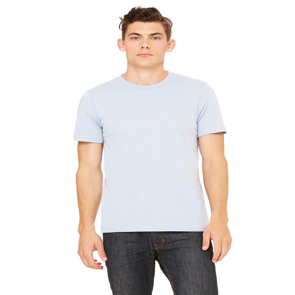 BELLA + CANVAS Unisex Jersey Tee M Columbia Blue