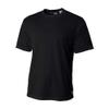 A4 Sportswear Adult 3XL Black Birdseye Mesh Tee view 1