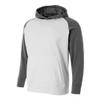A4 Sportswear Youth Medium White/Graphite Tech Fleece Hoodie view 1