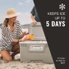 Coleman Classic Series Insulated Portable Cooler, Leak-Resistant Outdoor Hard Cooler Keeps Ice up to 5 Days, 52/70/120/150 Quart view 3