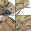 EXCELLENT ELITE SPANKER Molle Admin Pouch Tactical EDC Tool Pouch Military Nylon Holder Modular Utility Organizer Bag(Multicam) view 3