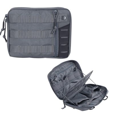 EXCELLENT ELITE SPANKER Molle Admin Pouch Tactical EDC Tool Pouch Military Nylon Holder Modular Utility Organizer Bag(Grey)
