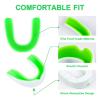 MENOLY 5 Packs Kids Mouth Guard - BPA Free Toddler Mouth Guard for Boys Girls with Portable Case, Mouth Guard Football for Boxing, Basketball, Lacrosse, MMA, Hockey, Wrestling, Soccer view 3