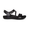 Aetrex Women's Jess Orthopedic Adjustable Quarter Strap Sandals - Comfort Memory Foam Fashion Flat Womens Sandals with Arch Support Black view 2