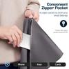 BAGAIL Microfiber Travel Towel, Dark Grey, 24 x 48 inches, Compact and Super Absorbent, Skin Friendly, Portable Case Included view 4