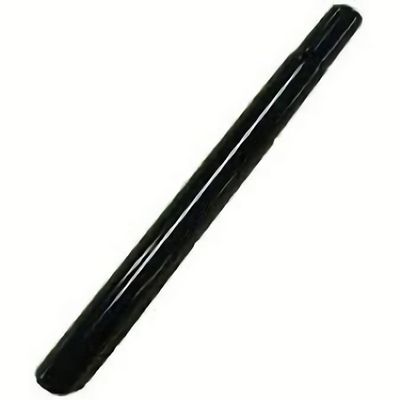 Shikishima Bicycle Seatpost 1.0 - 11.8 inches (25.4 - 300 mm) BK Material: Iron