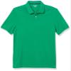 Amazon Essentials Men's Green Polo Shirts Short Sleeve, Slim-Fit Cotton Pique, X-Small view 1
