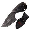 MTECH USA  Fixed Blade Knife  Stonewashed Finish Stainless Steel Tanto Blade with Black Wood Handle, Full Tang, Includes Black Nylon Sheath - Hunting, Camping, Survival, Tactical, EDC  MT-20-90BK view 1