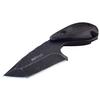 MTECH USA  Fixed Blade Knife  Stonewashed Finish Stainless Steel Tanto Blade with Black Wood Handle, Full Tang, Includes Black Nylon Sheath - Hunting, Camping, Survival, Tactical, EDC  MT-20-90BK view 3