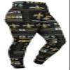 Zubaz NFL Women's Team Color Column Leggings, Lightweight Comfy Legging, New Orleans Saints, X-Small view 1