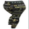 Zubaz NFL Women's Team Color Column Leggings, Lightweight Comfy Legging, New Orleans Saints, X-Small view 2