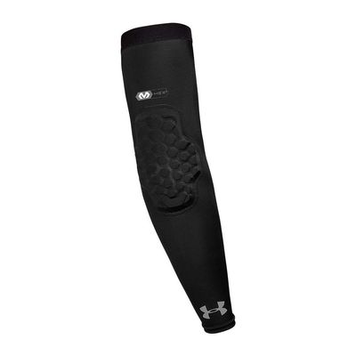 Under Armour Unisex Adult Protective,Protection,Compression Baskeball Sleeve, Black, Adult- Medium US