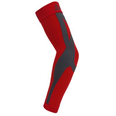 B-Driven Sports Compression Arm Sleeve for Men & Women - Medical Grade 20-30mmHg, Bicep, Forearm, Elbow Support, Lymphedema, Baseball, Basketball, Tennis, Work, Weightlifting - Red XX-Large 1pc