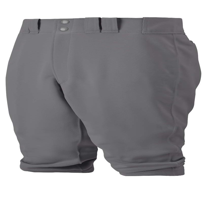 Mizuno Boys Youth Premier Short Baseball Pants, Dark Charcoal, 3X-Large US