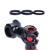12 PCS Bicycle Headset Spacer Bike Handlebar Stem Spacers Threadless Aluminum Alloy Headset Stem Spacer Set Fit 1 1/8-Inch Stem For MTB BMX Mountain Road Bikes Cycling 2MM 3MM 5MM 10MM(Black) view 4