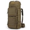 Mardingtop 75L Molle Hiking Internal Frame Backpacks with Rain Cover for Camping,Backpacking,Travelling(Khaki) view 1