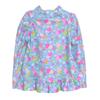 Flap Happy Girls' Rash Guard, Kissy Fishy, 7 view 1