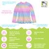 Flap Happy Girls' Rash Guard, Kissy Fishy, 7 view 2