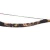 AMEYXGS Archery Traditional Recurve Bow 25-55lbs Handmade Wooden Longbow Mongolian Hunting Target Bow for Outdoor Hunting Practice Shooting (type9, 30lbs) view 4
