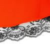 SeasonsTrading Red Costume Skirt Black Lace - Red Riding Hood Gothic Vampire Adult Teen Dress view 2