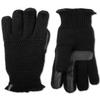 Isotoner Signature Women's Textured Touchscreen Gloves (Black) view 1
