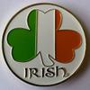 New Irish Lucky Clover Oversized Pocket Coin with Removable Golf Ball Marker view 2