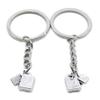 5 Pieces Metal Antique Silver Color Keychains Keyrings TM4V7 Tea Bag Teabag Key Chain Ring view 1