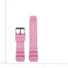 St. Moritz Momentum Women's 14mm Mini Natural Rubber Watch Band for St. Moritz Mini Dive Watch (Pink) view 2