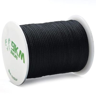 9KM DWLIFE Kevlar Cord High Tensile Strength Kevlar Thread, 501500lb Flame-Resistant String for Fishing, Kite Line, Wind Chimes, Camping & Outdoor Survival Rope