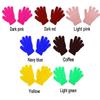 Kids Warm Magic Gloves,14 Pairs Boys Girls Winter Stretchy Knit Gloves (Mixed 7 Color, 12-16 Years) view 3