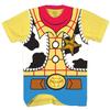 Toy Story Sheriff Woody Cowboy Costume Adult T-Shirt (XSM, Yellow) view 1