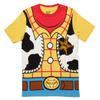 Toy Story Sheriff Woody Cowboy Costume Adult T-Shirt (XSM, Yellow) view 3