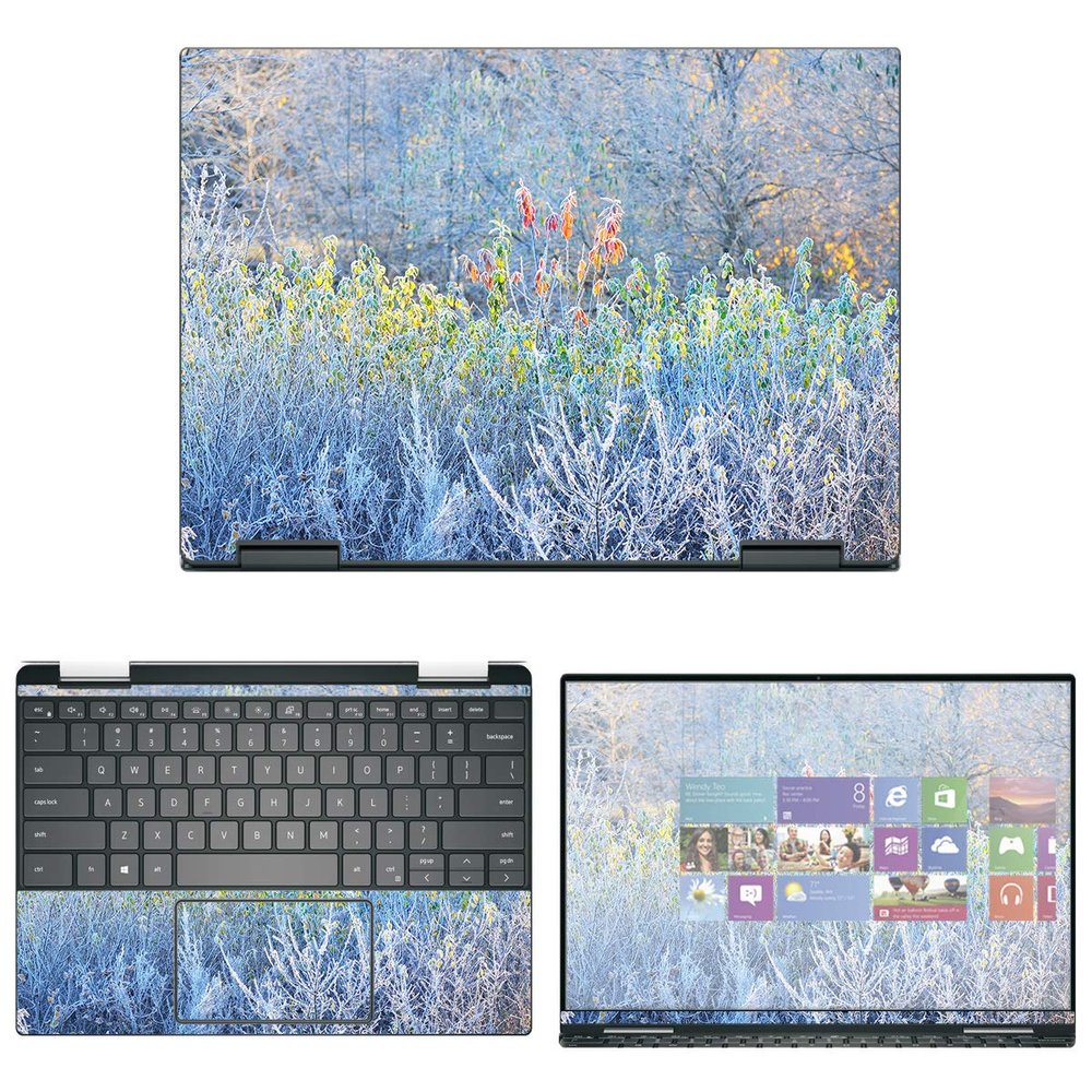 Decalrus - Protective Decal Skin Sticker for Dell XPS 13 7390 2-in-1 (13.3" Screen) case Cover wrap DellXPS-7390-2in1-124
