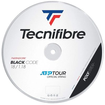 TECHNIFIBER TFR410 Tecnifibre Tennis String Black Code 0.06 inch (1.18 mm) 200m Roll