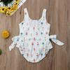 VISGOGO Toddler Kid Baby Girl Swimsuit Ice Cream Bow Bikini Bathing Suit Swinwear One Piece (2-3 Years) view 4