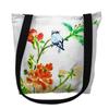 Betsy Drake TY1103M 16 x 16 in. Blue Bird & Flowers Tote Bag - Medium view 1