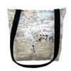 Betsy Drake TY14772M 16 x 16 in. Alexandria Bay New York Nautical Map Tote Bag - Medium