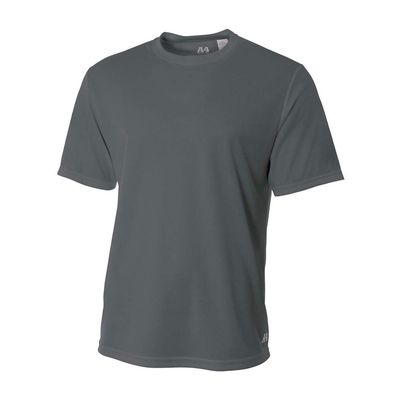 A4 Sportswear Adult 2XL Graphite Birdseye Mesh Tee