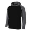 A4 Sportswear Youth XL Black/Graphite Tech Fleece Hoodie view 1