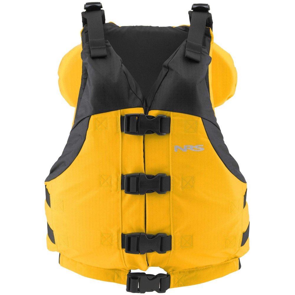 NRS Big Water V Youth Rafting Lifejacket (PFD)-Yellow-Youth
