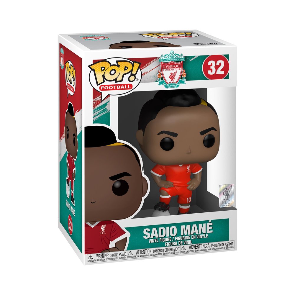 Funko POP Football: Liverpool - Sadio Man