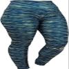 Zubaz NFL Los Angeles Rams Women's Space Dye Legging Size XSmall view 1