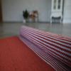 Wayam Eco Friendly Non Slip Yoga mat Cotton Natural Latex no PVC (Red) view 4