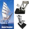 2 Stroke Outboard Motor Bracket Kicker for Boat up to 20HP, Auxiliary Heavy Duty Marine Motor Bracket Max Load 20HP view 4