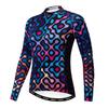 Cycling Jersey Women Bicycle Team Long Sleeve Racing Bike T-Shirt Warm Clothing Sport Tops view 1