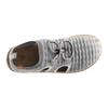 Acorn Men's Everywear Casco Sandal, Lightweight with a Cushioned Footbed and a Soft Knit Fabric, Heather Grey, 9 view 3