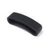 10Pcs Strap Loop Silicone Clasp Ring Loop Fastener Replacement for SUUNTO Series - Black 1, 24mm view 2
